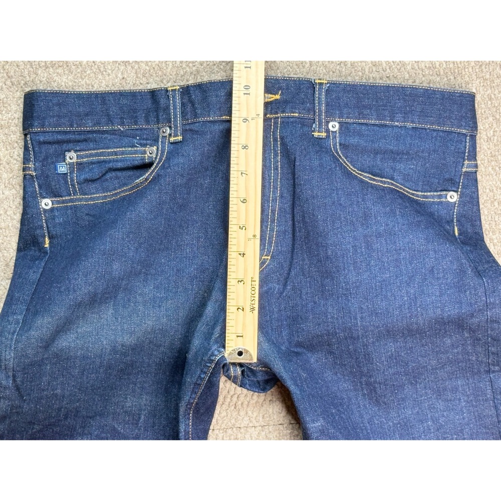 Mizzen+Main Men's Straight Leg 5 Pocket Denim Jeans Size 34 - Picture 8 of 11